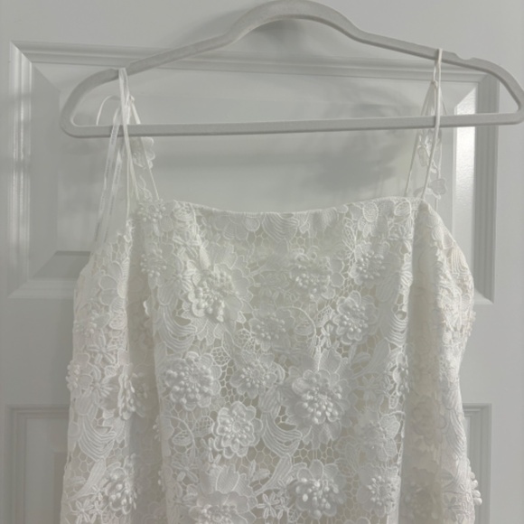 Zimmermann Raie Lace Flower Mini Dress - Picture 7 of 12